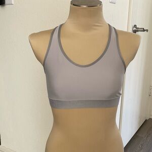 Under Armour Sports Bra Racerback Gray M